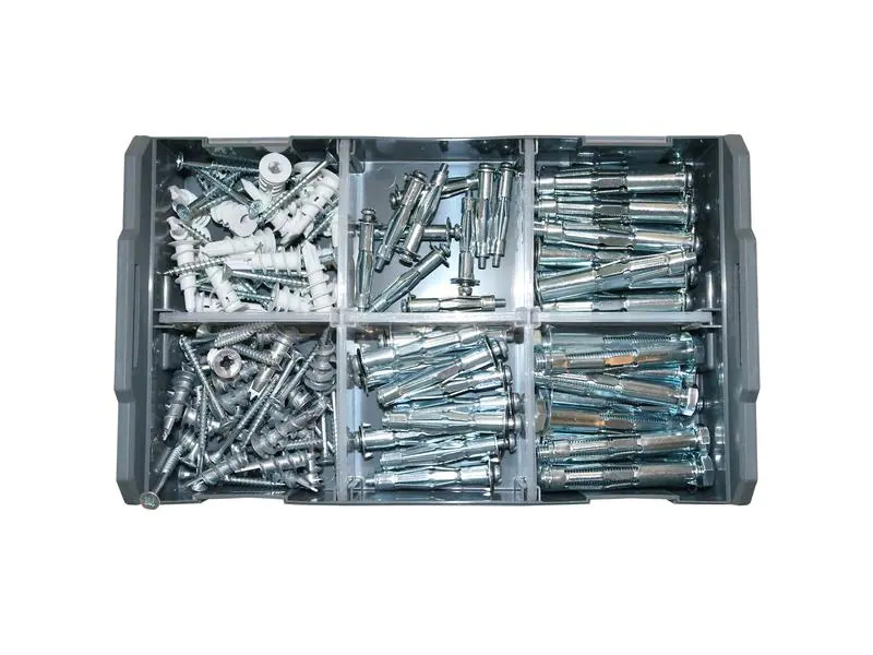 Tox-Dübel Dübel Sortiment L-Boxx Mini Indoor, 120 Stück