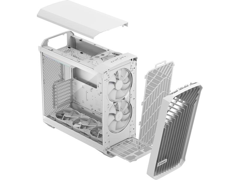 Fractal Design PC-Gehäuse Torrent RGB TG Weiss