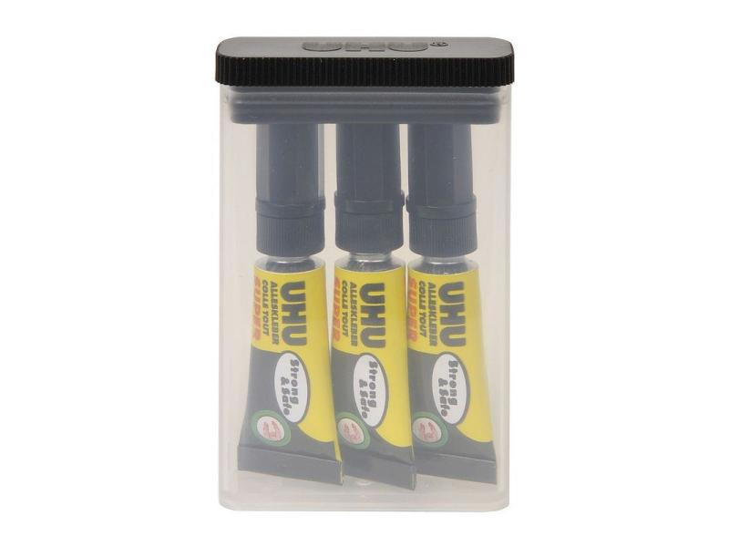 UHU Alleskleber Super Strong &amp; Safe 3 g, Transparent