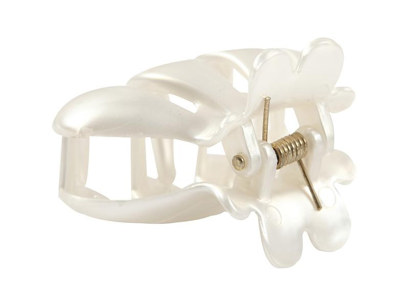 Creativ Company Haarspange Perlmutt 6 x 3.8 cm, 2 Stück