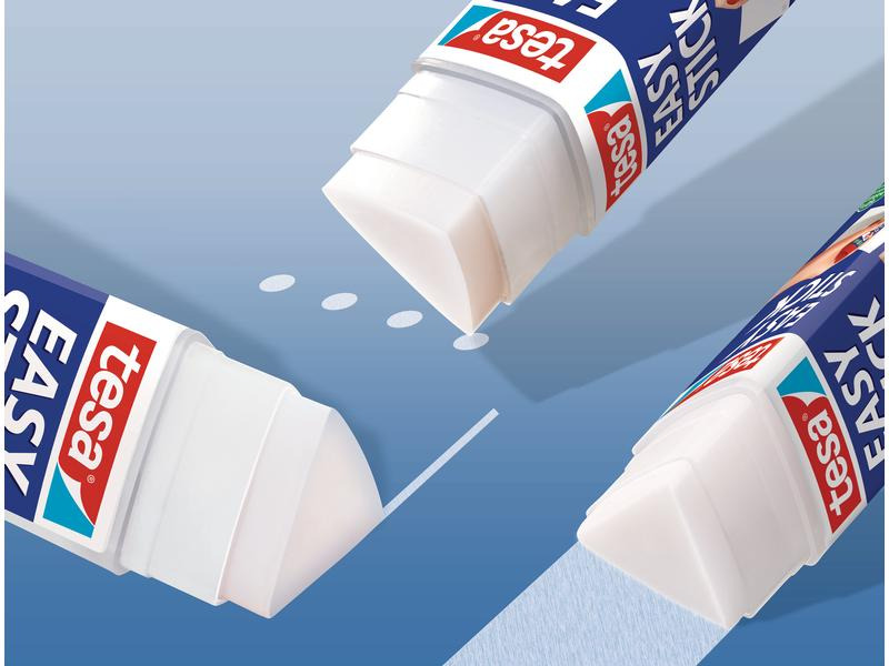 tesa Klebestift Easy Stick eco 12 g, Weiss