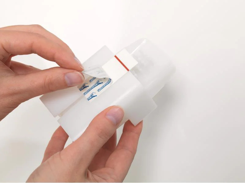 tesa Selbstklebestrip Powerstrips WP 6 Stück, Weiss, 2 kg