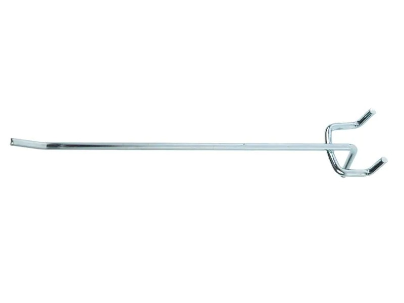 EP Einfachhaken für Lochwände, verzinkt, 10 mm/20 cm, 10 Stück