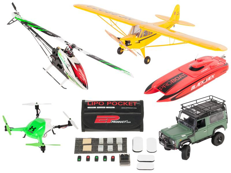 EP Zubehör-Set RC-Starter für Akkus