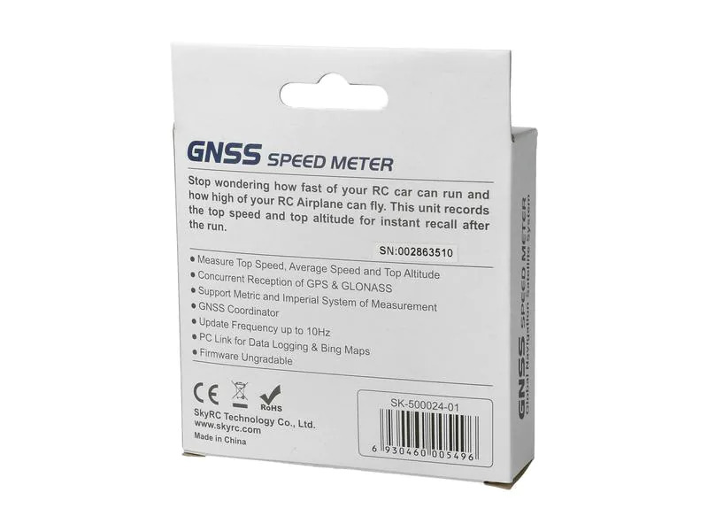 SKYRC GPS Geschwindigkeits Messgerät
