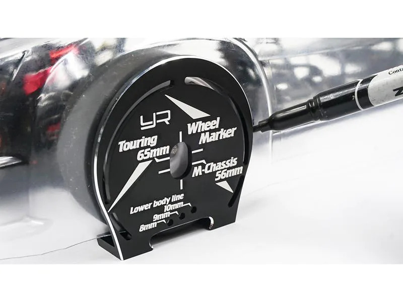Yeah Racing Rad-Marker für 1:10 Karosserien