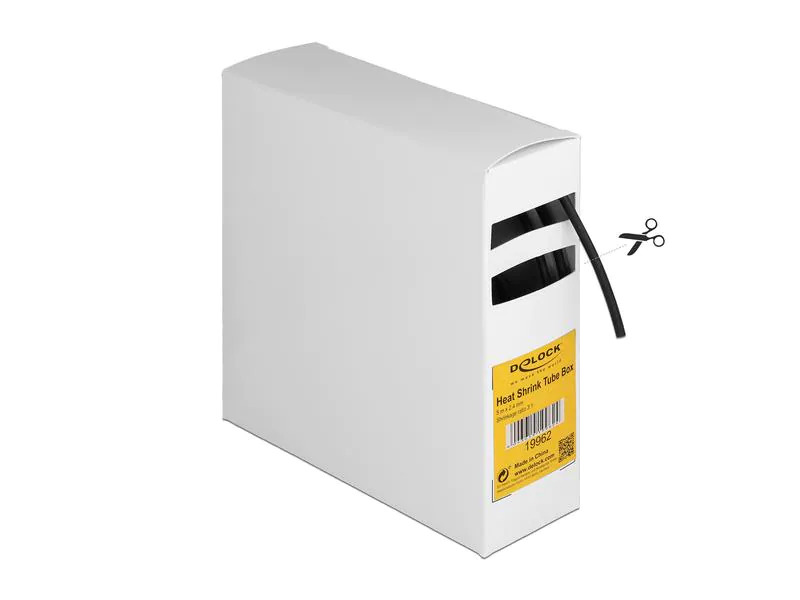 Delock Schrumpfschlauch Box mit Innenkleber, 5 m x 2.4 mm