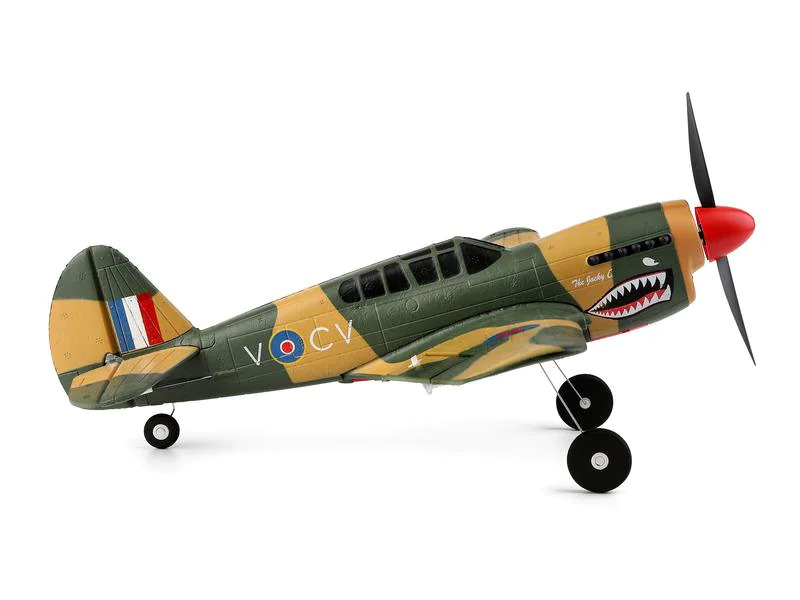 Amewi Warbird AMXflight P40 Fighter, Gyro, 4-Kanal, 384 mm, RTF