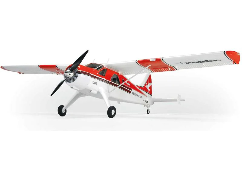 robbe Motorflugzeug DHC-2 Air Beaver, rot, 1520 mm PNP