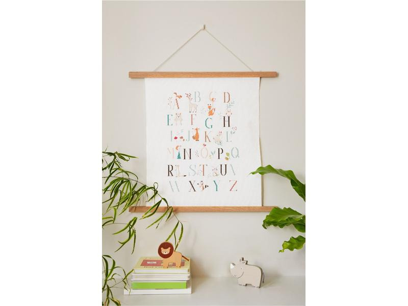 DMC Stickset Gift of Stitch Tieralphabet, 25.7 x 35.5 cm
