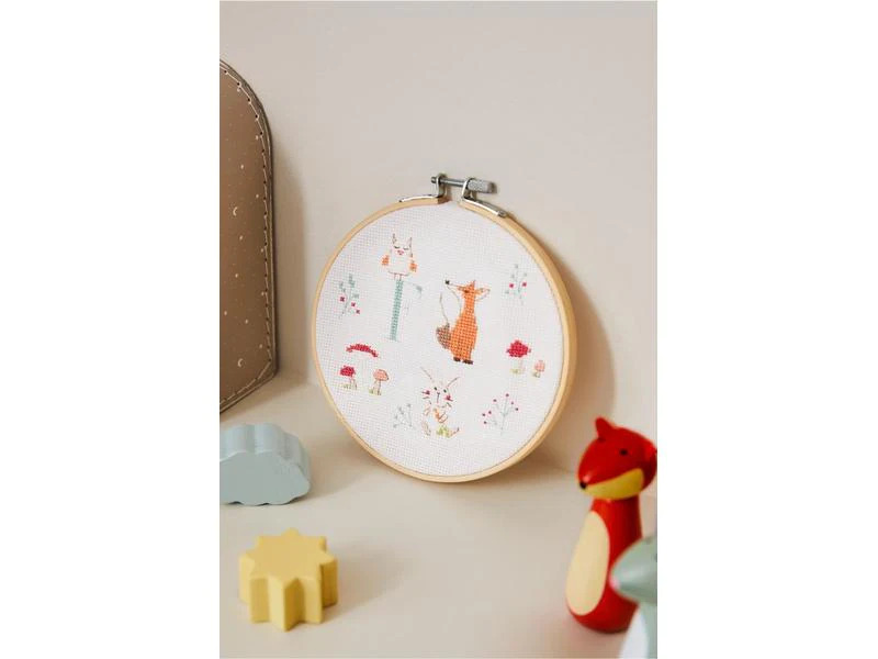 DMC Stickset Waldfreunde, Ø 15.7 cm