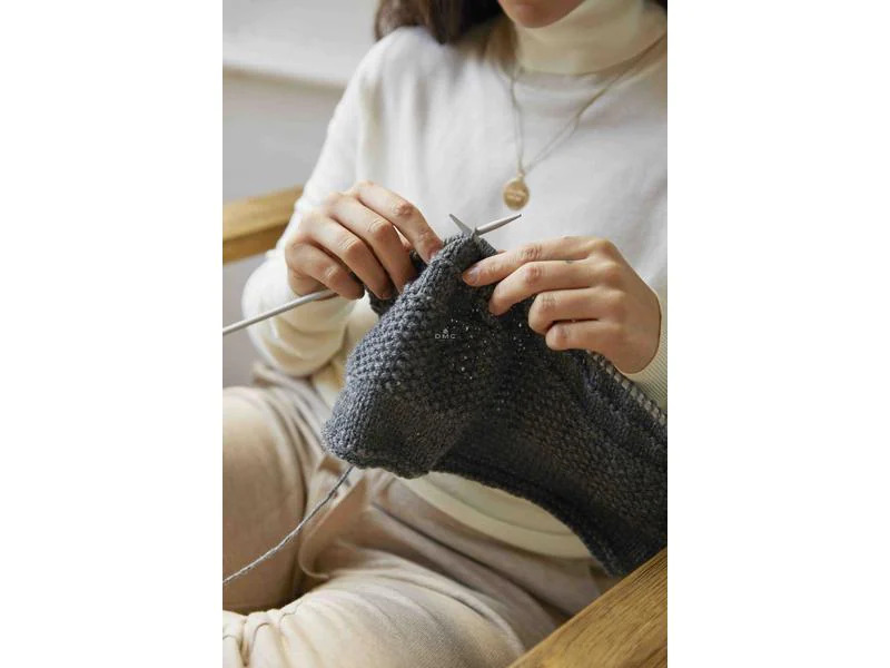 DMC Strickset Mindful Making Meditationskissen, 40 x 40 cm