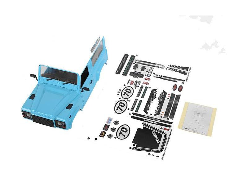 RC4WD Karosserie D90 Gelände II 1:18 Blau