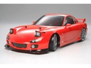 Tamiya Karosserie Mazda RX-7, unlackiert, 195 mm, 1:10