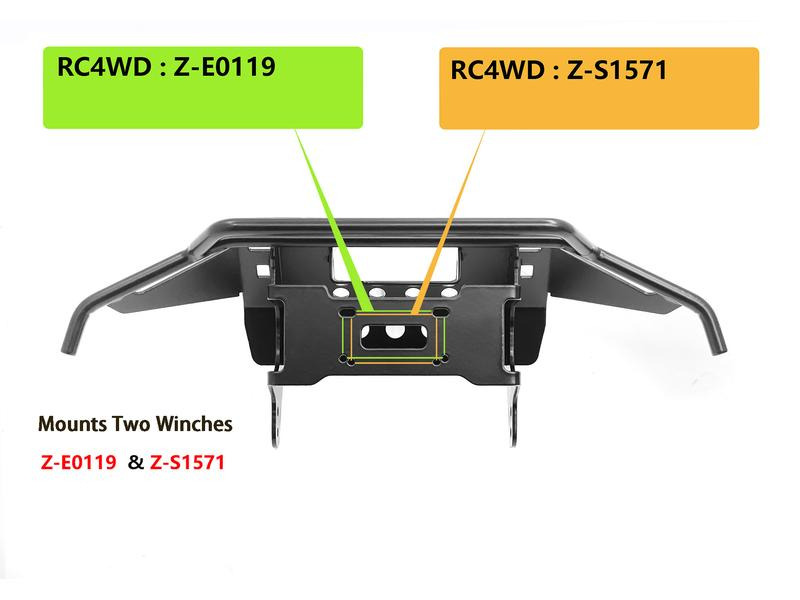 RC4WD Front Rohr-Stossstange, TRX-4 Bronco 21