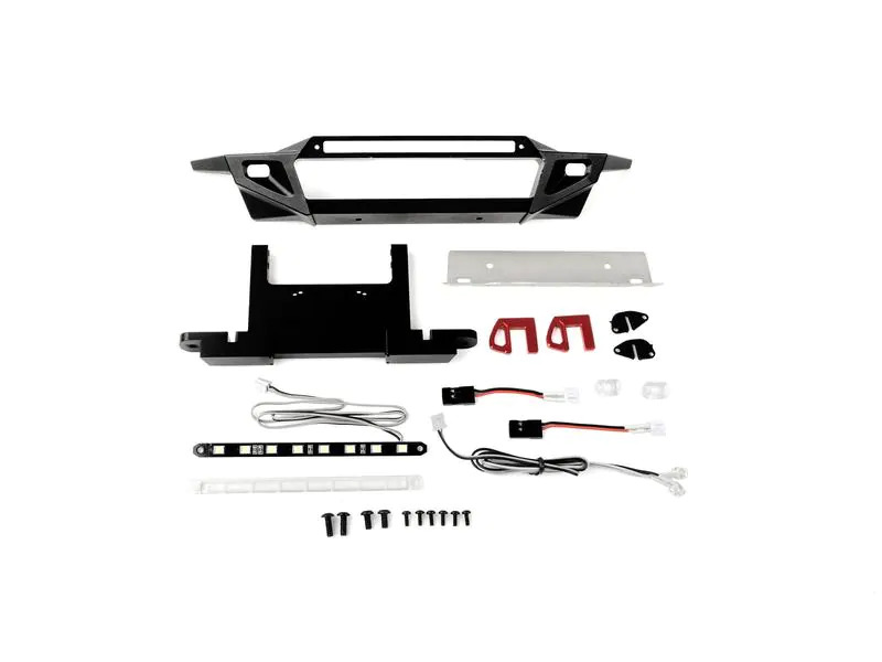 RC4WD Front Stossstange mit LED's, Metall, TRX-4 Bronco 21