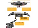 RC4WD Front Stossstange mit LED's, Metall, TRX-4 Bronco 21