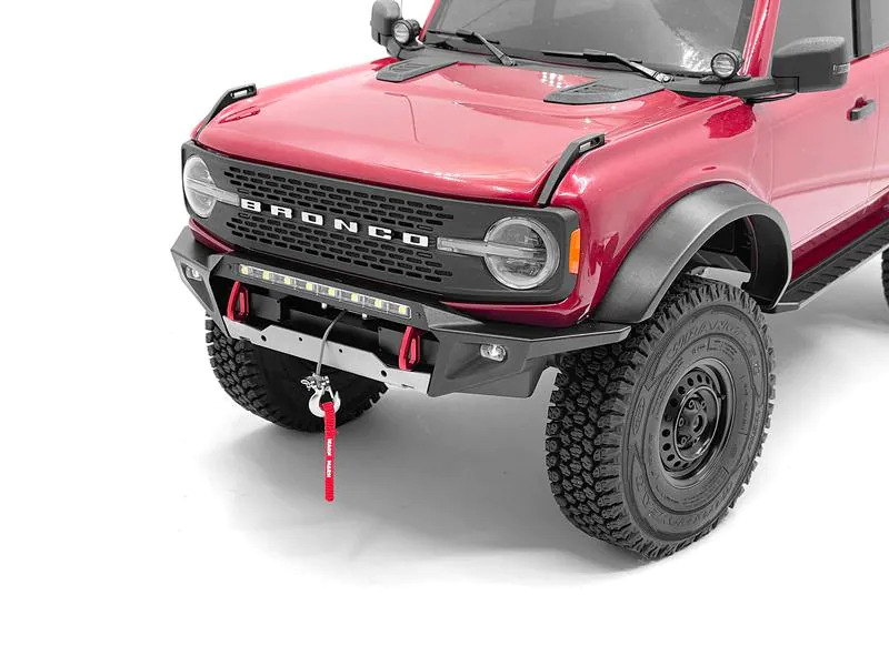 RC4WD Front Stossstange mit LED's, Metall, TRX-4 Bronco 21