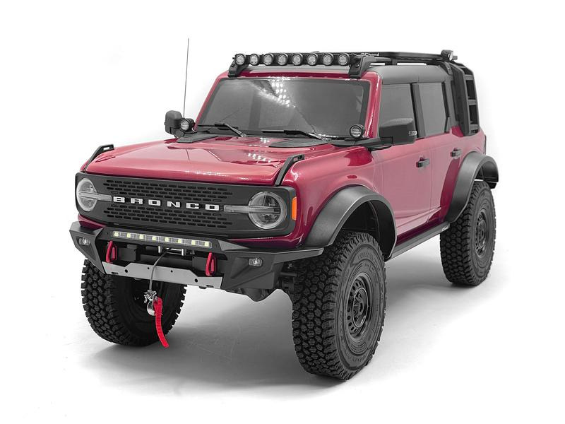 RC4WD Front Stossstange mit LED's, Metall, TRX-4 Bronco 21