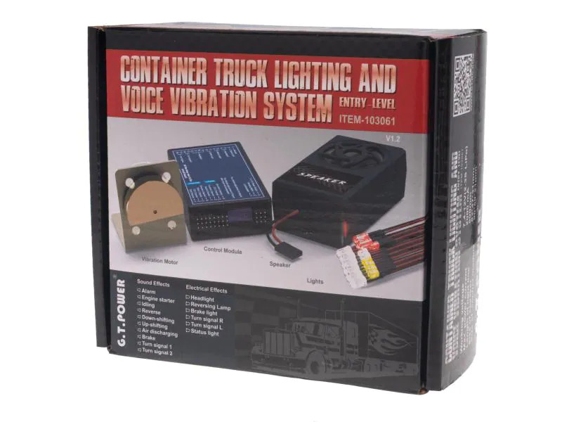 G.T. Power Container Truck Lighting &amp; Voice Vibration System
