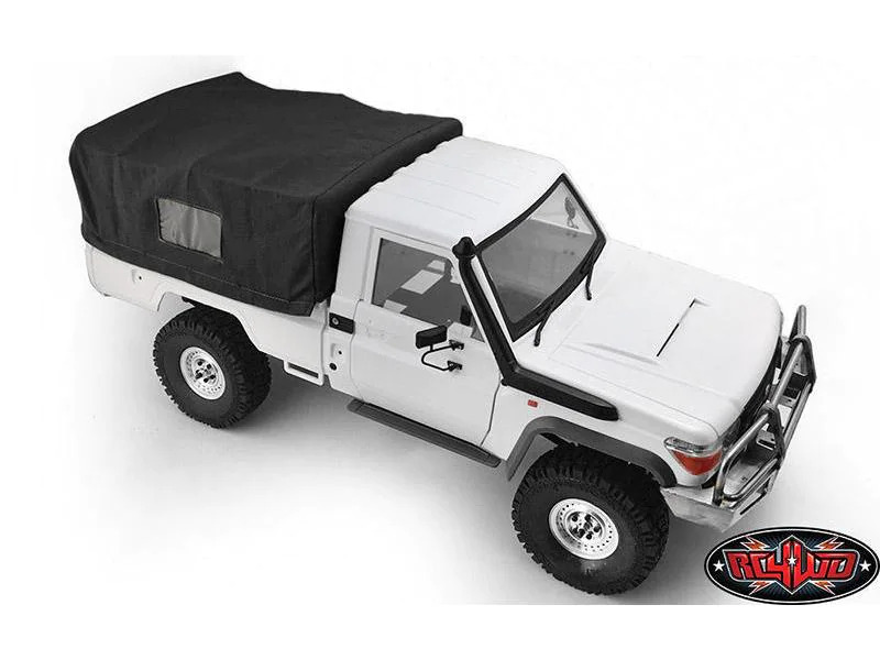 RC4WD Modellbau-Heckaufbau mit Softtop Schwarz