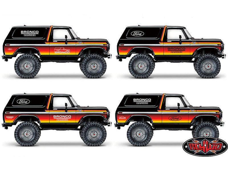 RC4WD Aufkleber TRX-4 Bronco Decals Style C