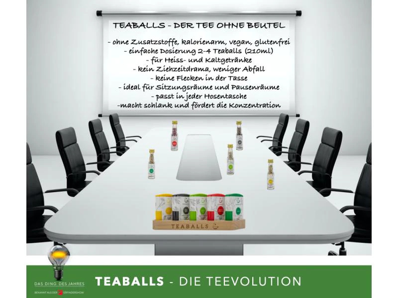 TEABALLS Teaballs Ingwer Naturtrüb 140 Stück