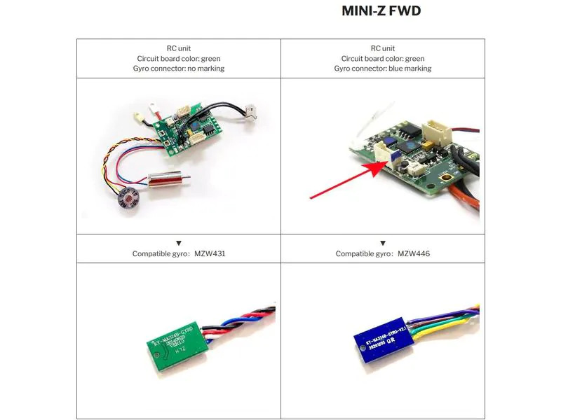 Kyosho Kreisel Mini-Z Gyro Unit 2.0 MZW446