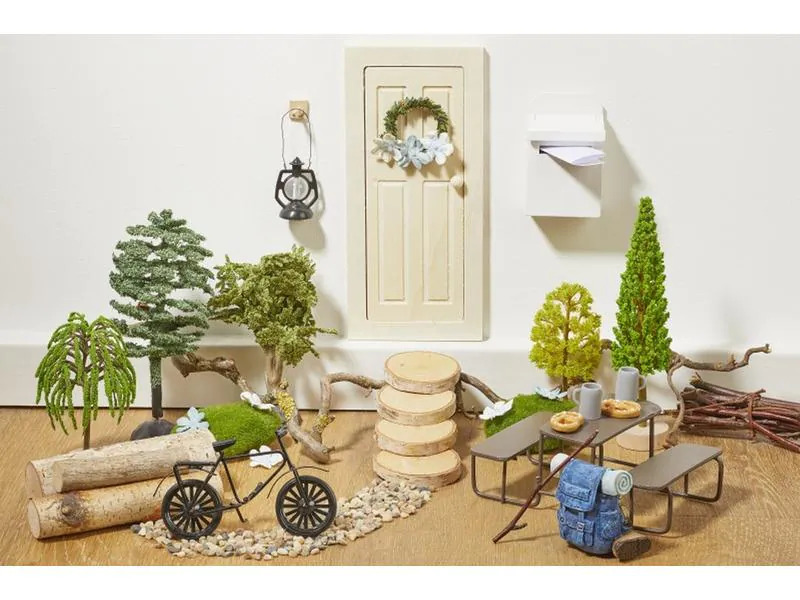 HobbyFun Naturmaterialien Birkenstämmchen 15 cm