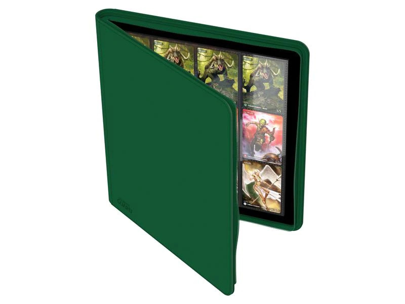 Ultimate Guard Karten-Portfolio QuadRow ZipFolio 480 24-Pocket, grün