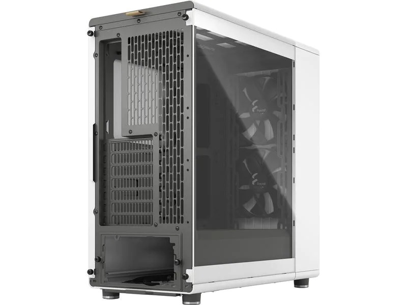 Fractal Design PC-Gehäuse North Chalk TG Clear Weiss