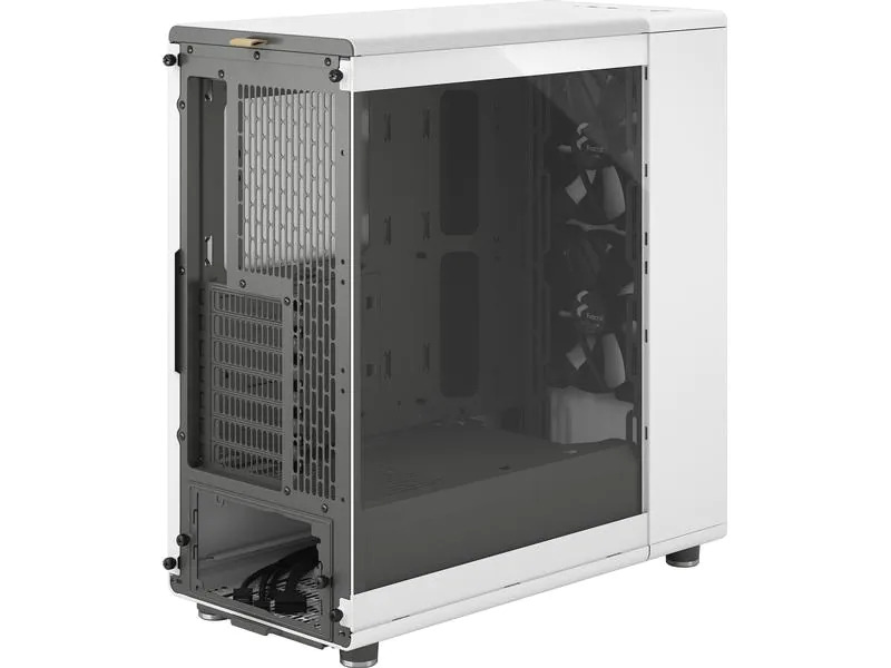 Fractal Design PC-Gehäuse North Chalk TG Clear Weiss