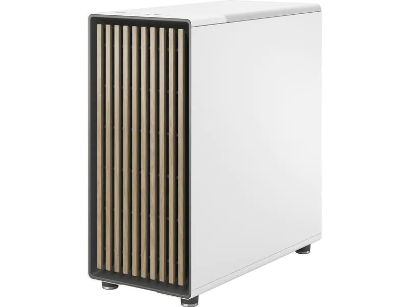 Fractal Design PC-Gehäuse North Chalk TG Clear Weiss