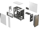 Fractal Design PC-Gehäuse North Chalk TG Clear Weiss