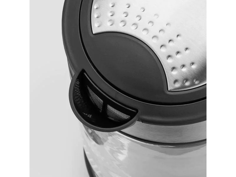 Trisa Wasserkocher Compact Boil W5669 1.7 l, Edelstahl/Transparent