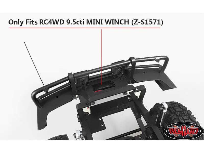 RC4WD Modellbau-Stossstange Trifecta LC70, Schwarz