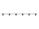 Schönenberger Lichterkette Solo, 15W, 10 x E27, 1500 cm, Schwarz