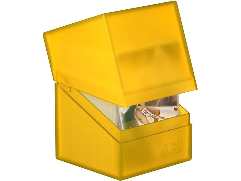 Ultimate Guard Kartenbox Boulder Deck Case Standardgrösse 100+ Bernstein