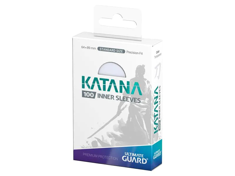 Ultimate Guard Kartenhülle Katana Inner Sleeves Standard Transparent 100