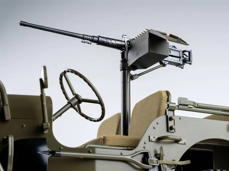 RocHobby Maschinengewehr Set V2 zu MB Willys Jeep 1:6