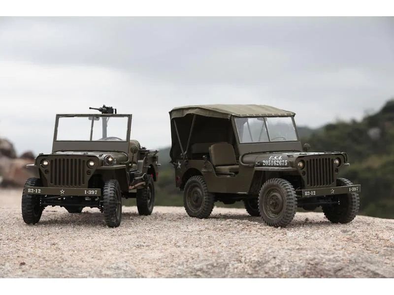 RocHobby Modellbau-Verdeck Willys Jeep 1:6