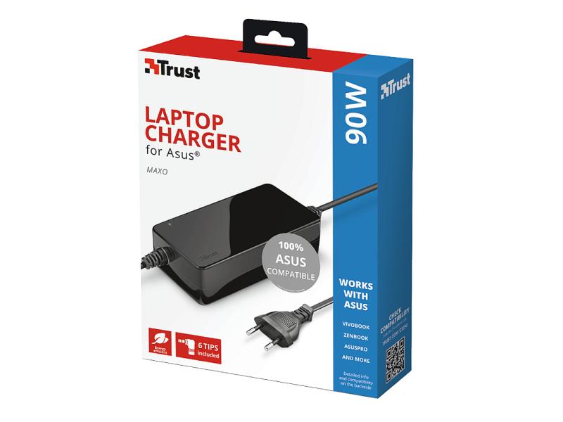 Trust Netzteil 90 W Maxo für Asus Notebooks