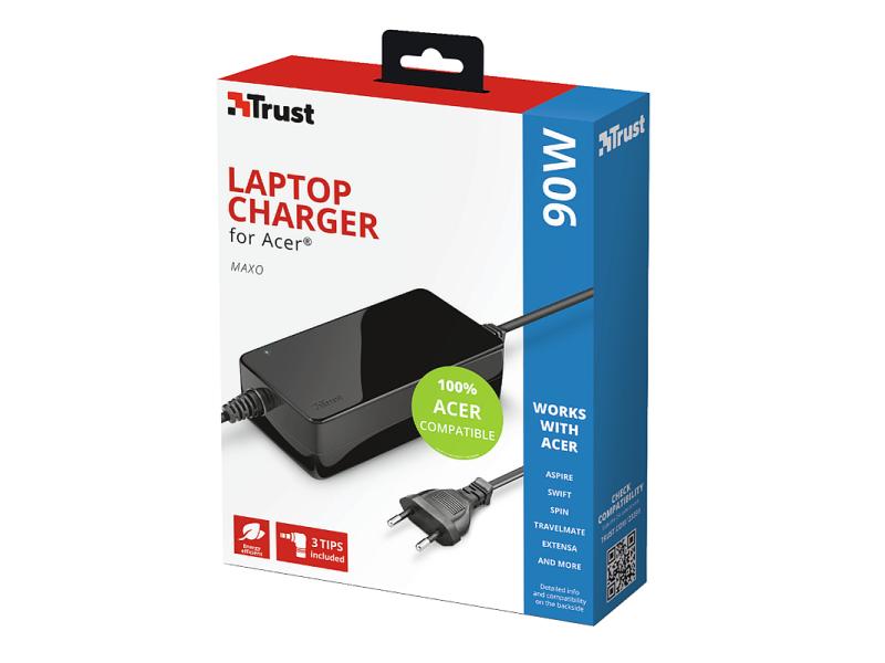 Trust Netzteil 90 W Maxo für Acer Notebooks