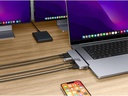 HYPER Dockingstation Hyper DUO PRO 7-in-2 USB-C Hub