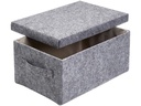 Diaqua Aufbewahrungsbox Stone 31 x 21 x 14 cm, Grau