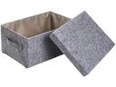 Diaqua Aufbewahrungsbox Stone 31 x 21 x 14 cm, Grau