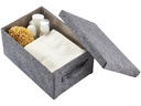 Diaqua Aufbewahrungsbox Stone 31 x 21 x 14 cm, Grau