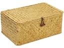 Diaqua Aufbewahrungsbox Straw 29 x 19 x 13 cm, Nature