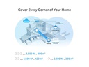 TP-Link Mesh-System Deco X50-PoE Hybrid WiFi-6 mit Powerline 3er-Set