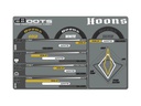 Arrma Kompletträder DBoots Hoons 42/100 2.9, Silver 2 Stück